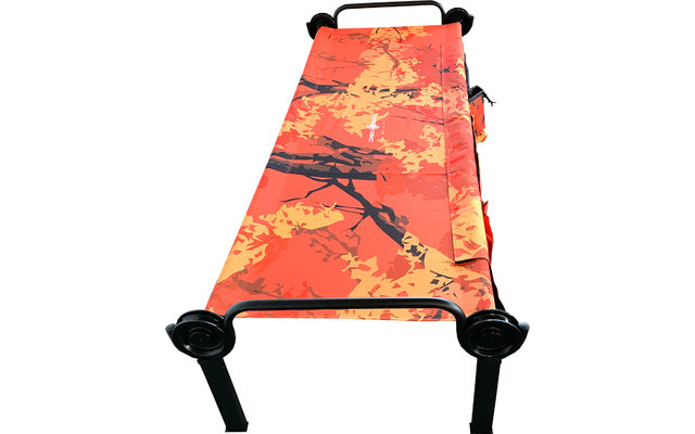 Disc-O-Bed Sol-O-Cot Limited Outdoor Edition Camping Cot with Side Bag