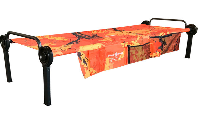 Disc-O-Bed Sol-O-Cot Limited Outdoor Edition Camping Cot with Side Bag