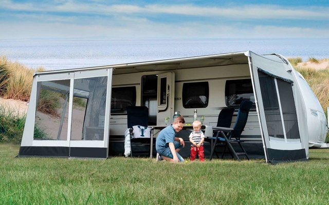 Wigo Rolli Plus Vario 250 Fully retracted awning tent