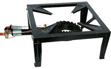 521680 - TGO Hockerkocher Set inkl. Schlauch und Regler + Z&uuml;ndsicherung und Piezo-Z&uuml;ndung, Gaskocher