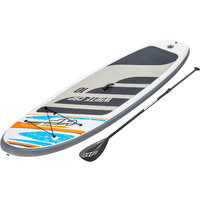 Bestway White Cap SUP aufblasbares Stand-Up Paddling Board inkl. Paddel und Luftpumpe