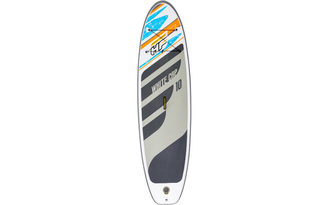 Bestway White Cap SUP Tabla inflable de Stand-Up Paddling incl. Remo y bomba de aire