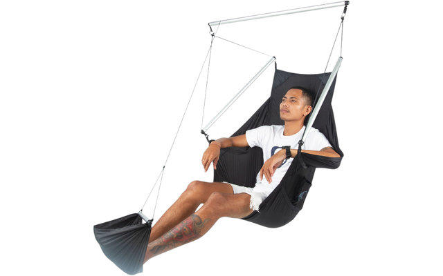 Ticket to the Moon Moonchair Hanging Chair Black