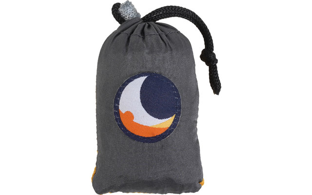 Ticket to the Moon Eco Bag Small Shoulder Bag 10 Liter Dark Grey / Dark Yellow