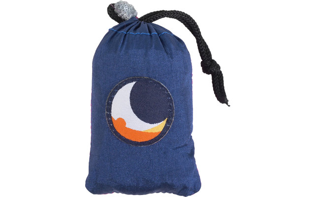 Ticket to the Moon Eco Bag Small Shoulder Bag 10 Liter Royal Blue / Pink