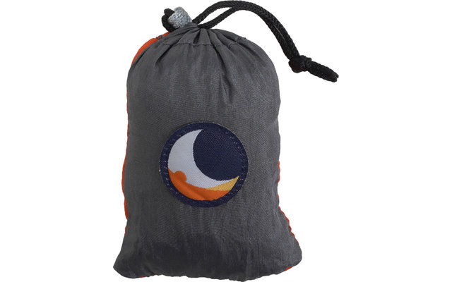 Ticket to the Moon Eco Bag Bolso grande de 30 litros gris oscuro / naranja