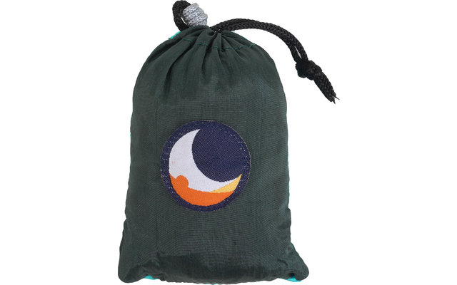 Ticket to the Moon Eco Bag Large Shoulder Bag 30 Litre Dark Green / Turquoise