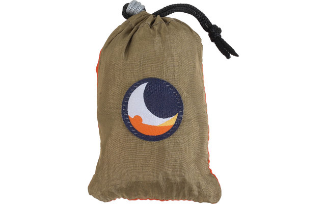 Ticket to the Moon Eco Bag Borsa a tracolla grande 30 Litri Marrone / Arancione