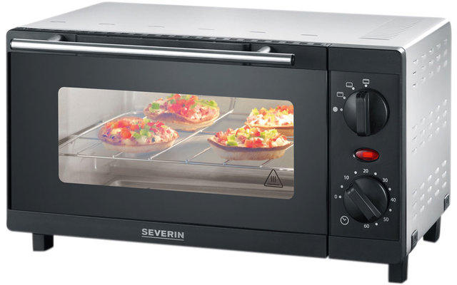 Severin Mini Oven / Toast Oven 800 W / 9 Liter