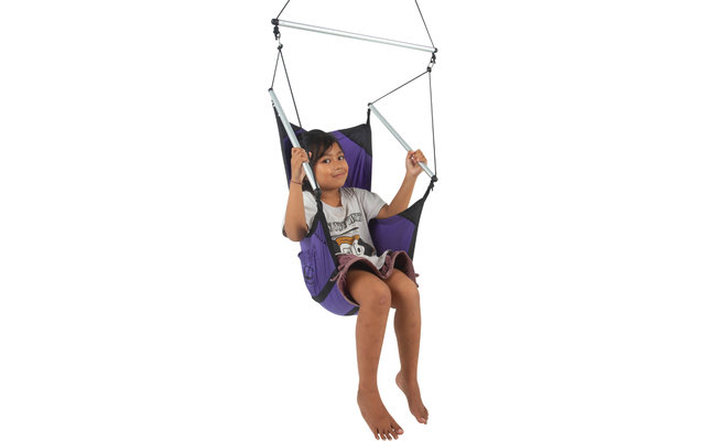 Ticket to the Moon Mini Moon Chair Kids Hanging Chair Purple