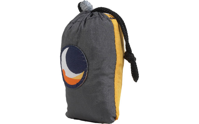 Ticket to the Moon Eco Bag Small Shoulder Bag 10 Liter Dark Grey / Dark Yellow