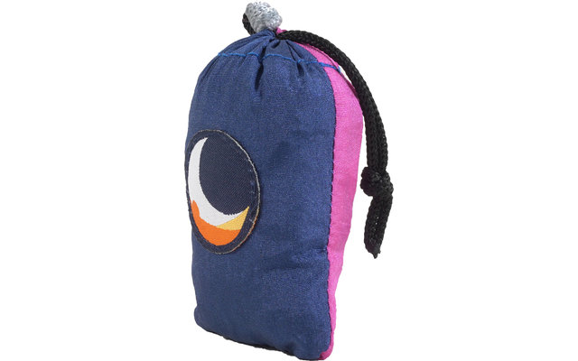 Ticket to the Moon Eco Bag Bolsa de hombro pequeña de 10 litros azul real / rosa