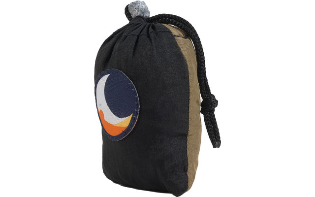 Ticket to the Moon Eco Bag Small Umhängetasche 10 Liter Black / Brown