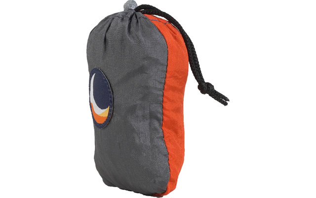 Ticket to the Moon Eco Bag Large Shoulder Bag 30 Liter Dark Grey / Orange