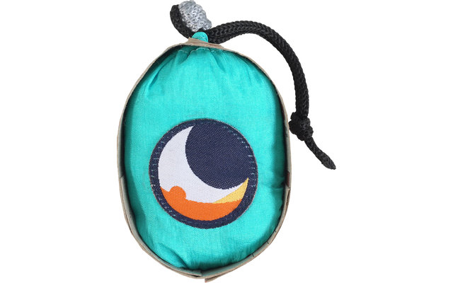 Ticket to the Moon Eco Bag Small Shoulder Bag 10 Liter Turquoise / Purple