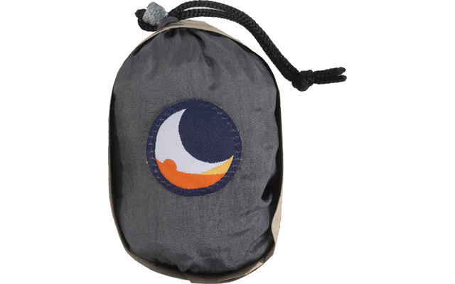Ticket to the Moon Eco Bag Bolso grande de 30 litros gris oscuro / naranja