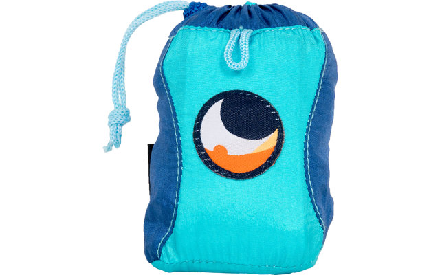 Ticket to the Moon Mini Rucksack 15 Liter Turquoise / Royal Blue