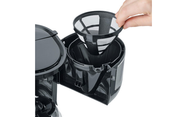 Compact coffee maker for 4 cups 500 ml