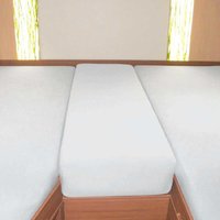 Ensemble de draps-housses pour lit arrière 3-pièces Silver