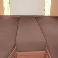 Ensemble de draps-housses pour lit arrière 3-pièces Ash Brown