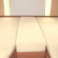 Ensemble de draps-housses pour lit arrière 3-pièces Vanilla