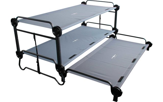 Disc-O-Bed Trundle Camping Cot Without Side Bag Anthracite