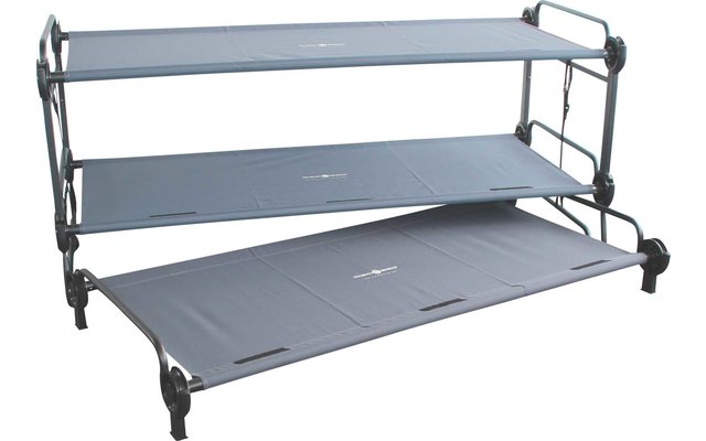 Disc-O-Bed Trundle Camping Cot Without Side Bag Anthracite