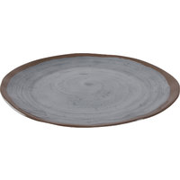Bo-Camp Melamine Plate Set 4 pieces grey / brown