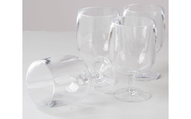 Bo-Camp wine glasses set 4 pieces 250 ml each