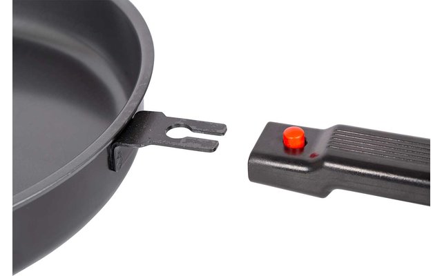 Bo-Camp Industrial Purdue pan with removable handle 24 cm