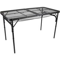 DEFA Aluminium Mesh Campingtisch 120 x 60 cm