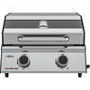 Grillfürst G201E portable stainless steel gas grill incl. carrying bag