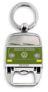 VW Collection T2 Bulli Schl&uuml;sselanh&auml;nger mit Flaschen&ouml;ffner gr&uuml;n