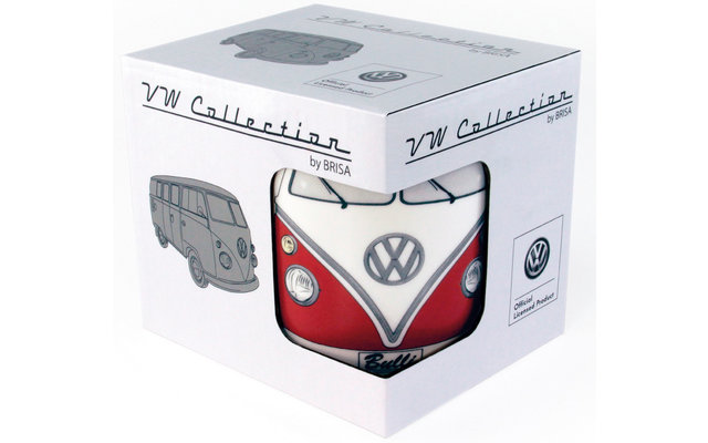 VW Collection T1 Bulli Kaffeetasse 370 ml rot