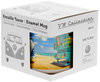 VW Collection T1 Bulli Emaille Tasse 500 ml Beachlife