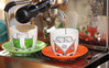 VW Collection T1 Bulli Espresso Tassen Set 4 St&uuml;ck 100 ml