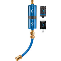 Alb Filter Fusion Active+Nano Drinking Water Filter - Camping Set: Mobile with Case - Blue