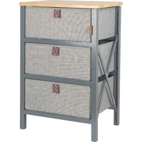 Bo-Camp Urban Outdoor Hamlets Campingschrank mit 3 Schubladen