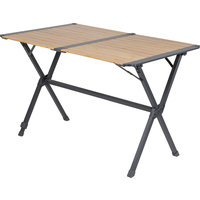 Rollable Table Bamboo/Aluminum Bo-Camp Urban Outdoor Maryland