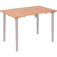 Bo-Camp Urban Outdoor Southwark Bambus-Alu Rolltisch 60 x 40 cm