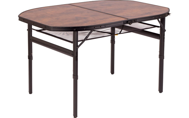 Bo-Camp Table pliante industrielle Melrose 120 x 80 cm