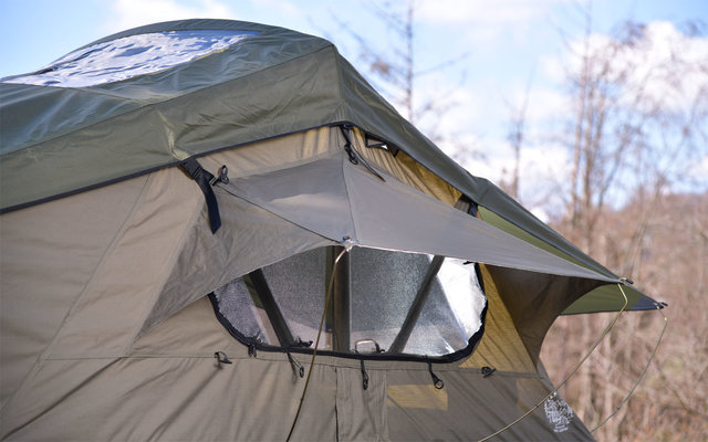 Campwerk Adventure 140 Tente de toit Olive