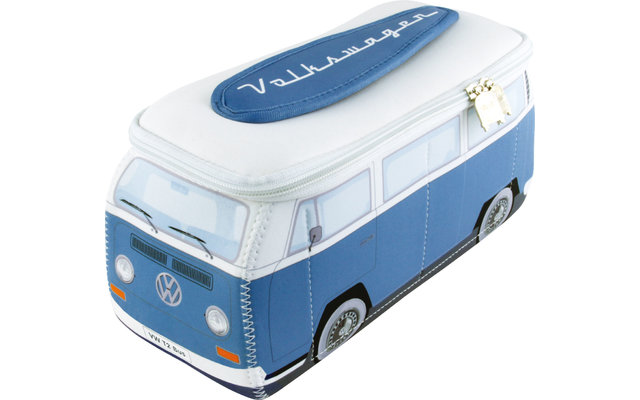 VW Collection T2 Bulli Neopren Universaltasche 4,5 Liter Blau