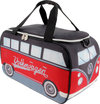VW Collection K&uuml;hltasche 25 Liter in T1 Bulli Format Rot / Schwarz