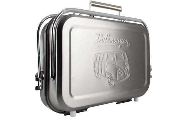 VW Collection T1 Bulli stainless steel charcoal case grill
