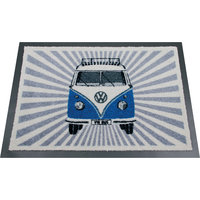 Zerbino VW Collection T1 Bulli Strahlen 70 x 50 cm blu
