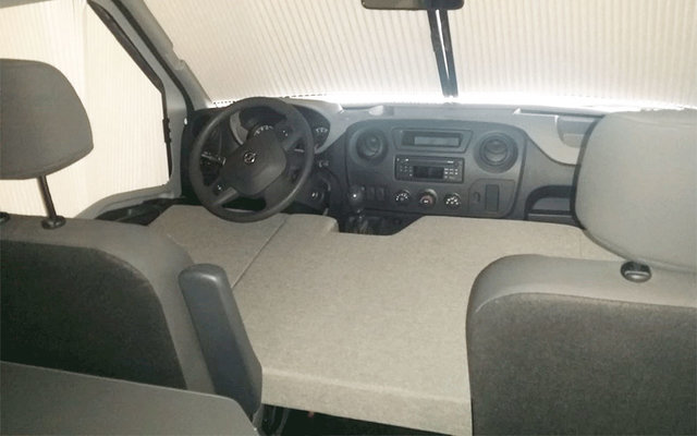 Matratze für Fahrerkabine Opel Movano / Master & Nissan NV400 Bj. 2011 - 2020