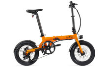 Eovolt City 4 versnellingen opvouwbare E-bike 16" oranje