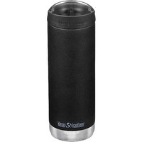 Klean Kanteen TKWide Edelstahl Thermoflasche 473 ml Schwarz