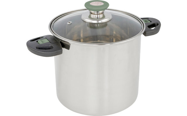 Bo-Camp Elegance Compact Stainless Steel Cooking Pot Set 2 pcs.